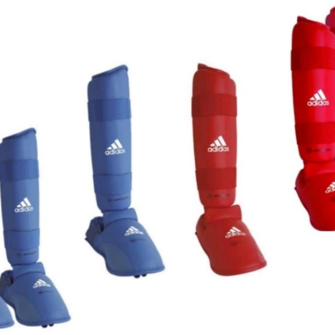 Pelindung Kaki Karate-shin instep guard ADIDAS