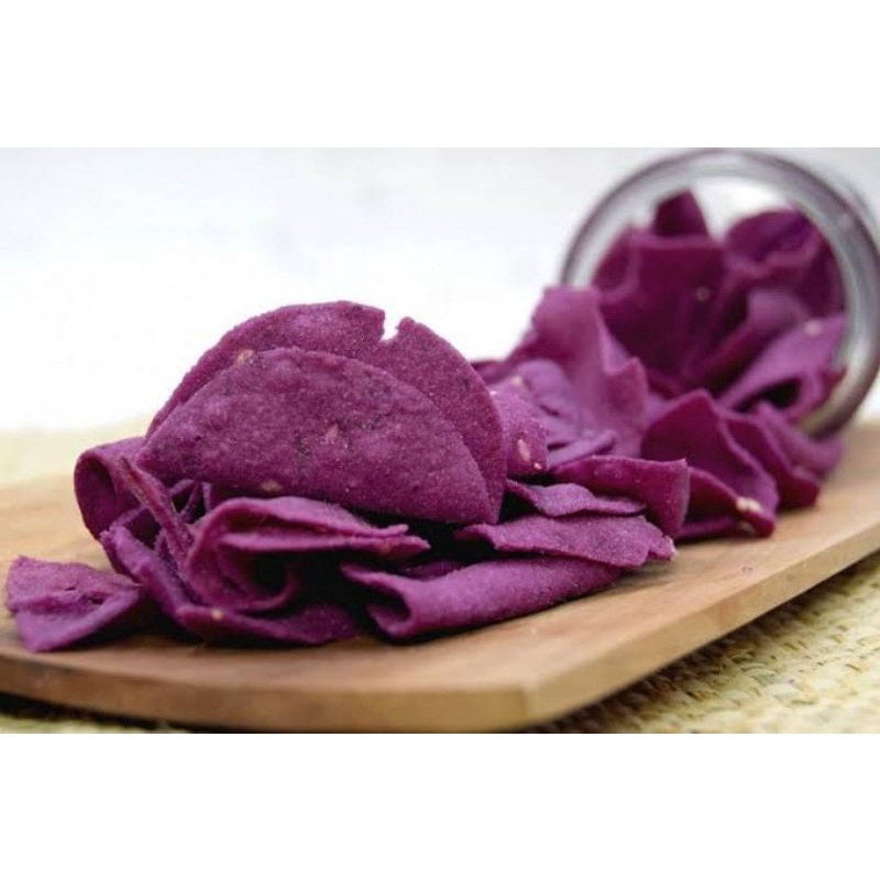 

KERIPIK UBI UNGU/UBI UNGU SNACK KILOAN