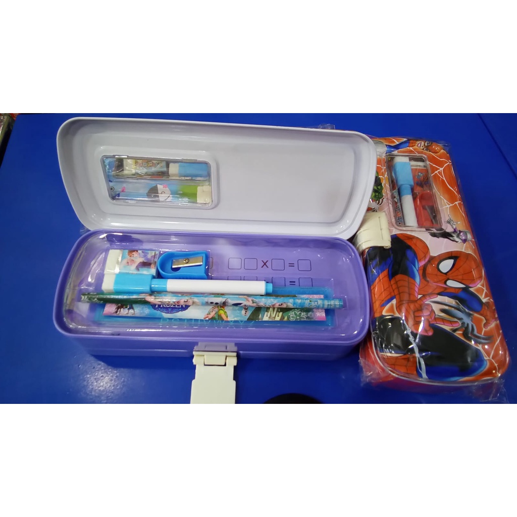 

Tempat Pensil Kaleng Karakter 2 susun