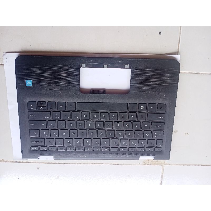 casing keyboard palmrest laptop notebook hp 11 x360 360