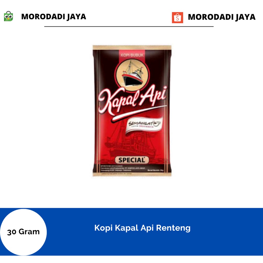 

Kopi Kapal Api Renteng (10 x 30 Gram)