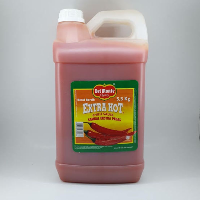 

DELMONTE JERIGEN/DERIGEN KETCHUP SAUS TOMAT DAN EXTRA HOT ,SAUS TOMAT 5,7 KG ,SAUS EXTRA HOT 5,5 KG