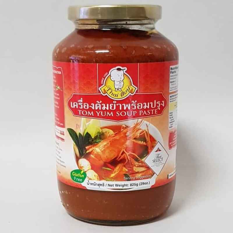 

BUMBU TOMYAM - TOMYUM PASTE THAI BOY 825 GR HALAL SAUS THAILAND ENAK