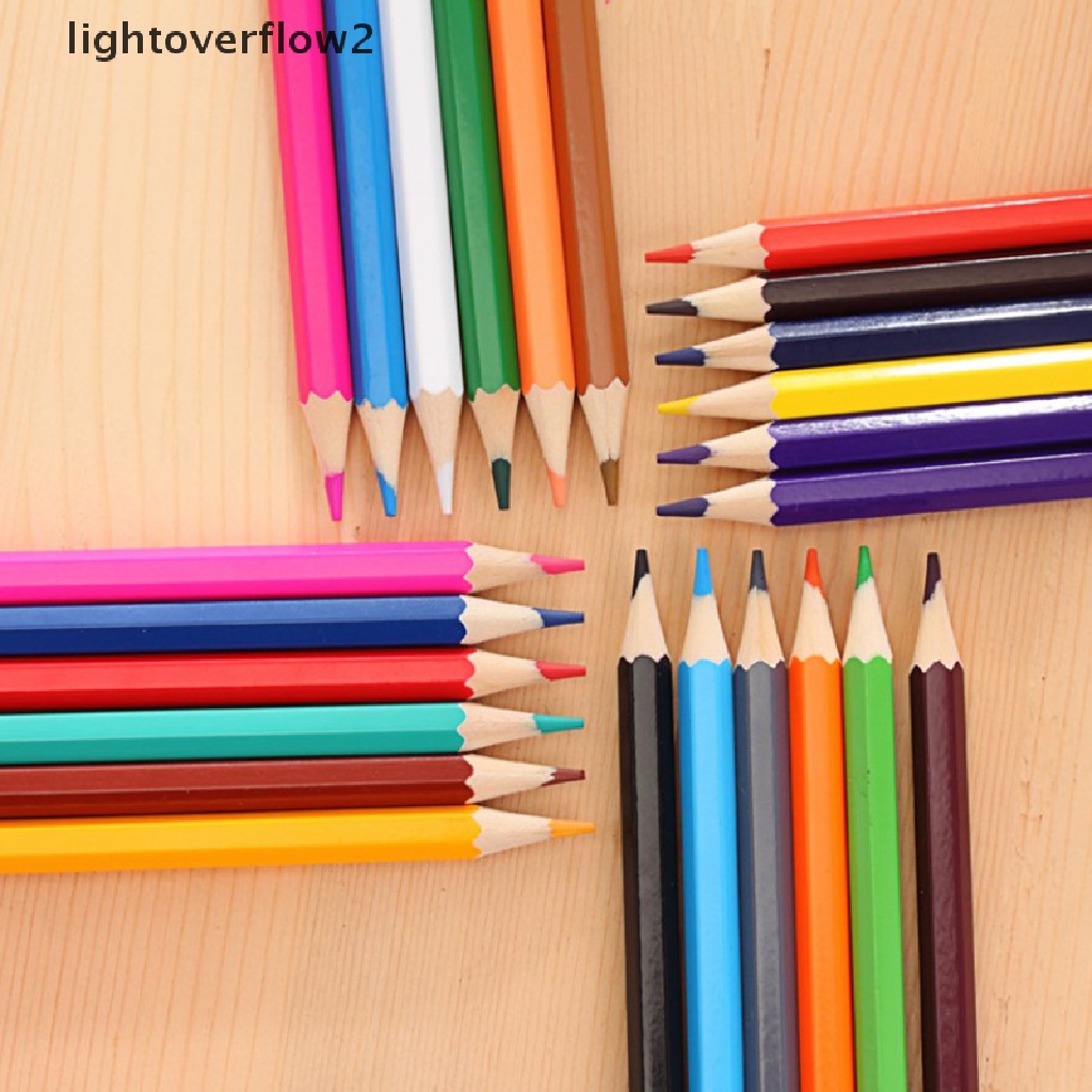 (lightoverflow2) Set Pensil Warna Krayon Untuk Anak-Anak