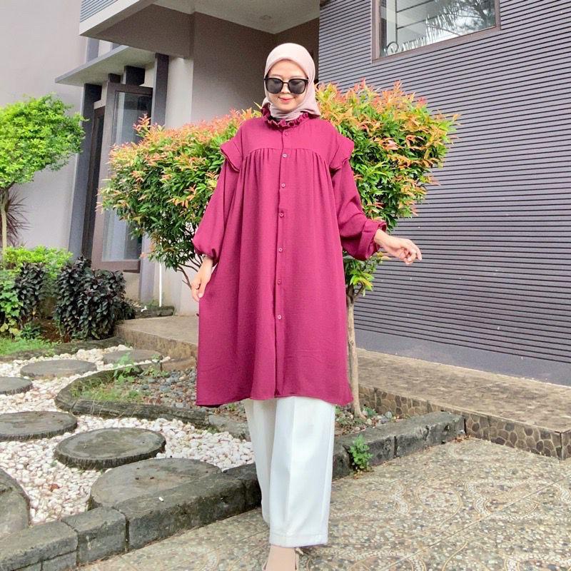 TUNIK WANITA - FUJI TUNIK - DRESS TUNIK WANITA