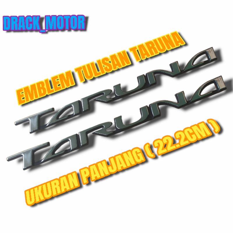 EMBLEM TARUNA ORIGINAL//EMBLEM TARUNA ORIGINAL SATUAN