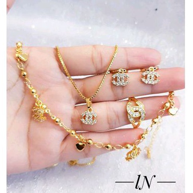 Set Perhiasan Xuping Wanita Cantik Murah 1810d