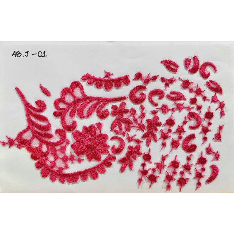 APLIKASI BROKAT | APLIKASI LACE | APLIKASI TEMPEL | APLIKASI BORDIR