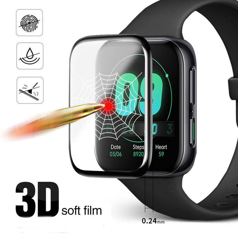 1-3 Pcs Pelindung Layar Tempered Glass Untuk Realme Watch S 2 3 T1 S100 Pro Realme band 2