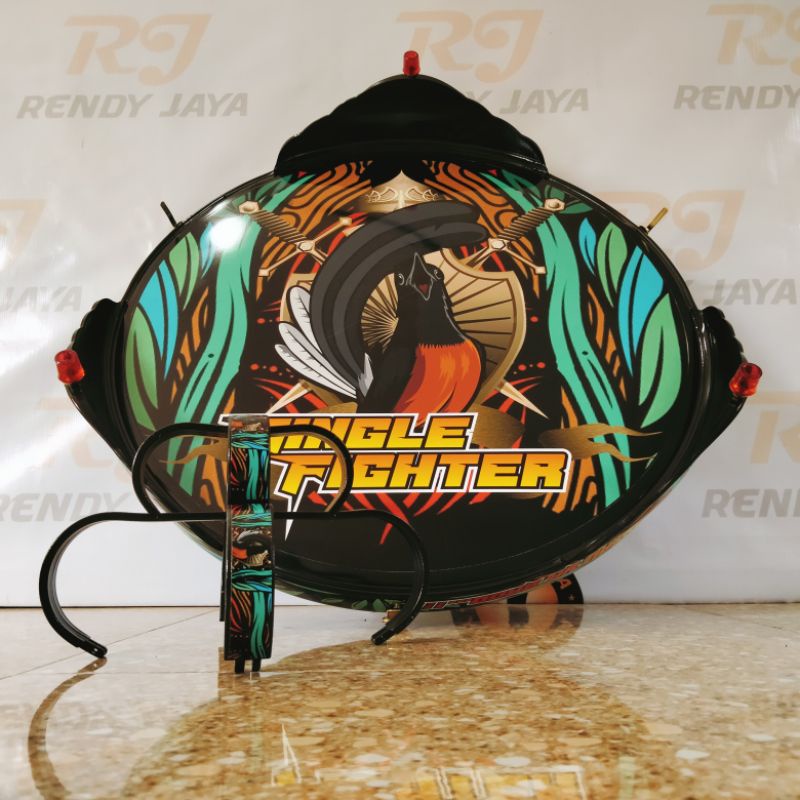 TEBOK PVC MURAI DECAL TERPAVORIT SUDAH DI LAPISI VERNIS CLEAR