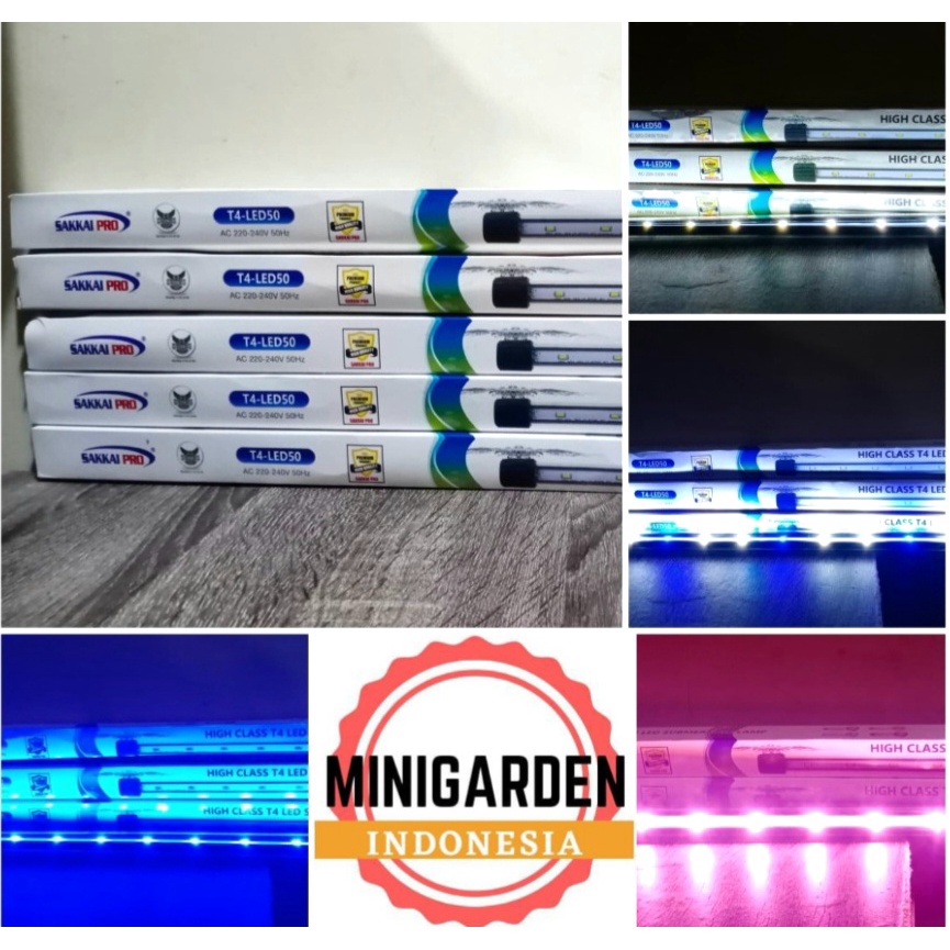 SAKKAI PRO HIGH CLASS T4 LED SUBMERSIBLE LAMP T4-LED50 LAMPU CELUP LED
