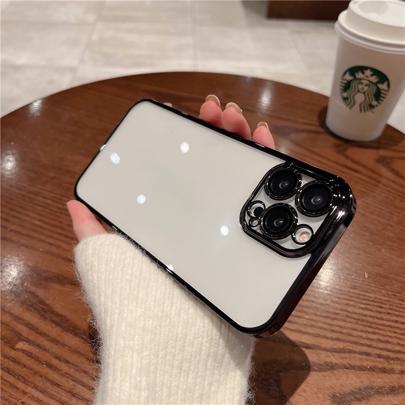 Hard case Pelindung Lensa Kamera Belakang Anti Debu Untuk Iphone 14 13 12promax