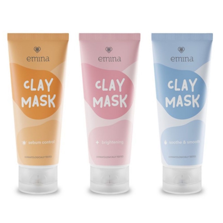 Girlsneed77 Emina Clay Mask 60 ml - Masker Wajah