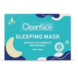 Purbasari Cleanface Sleeping Mask 50 Gr | Masker Wajah BY AILIN