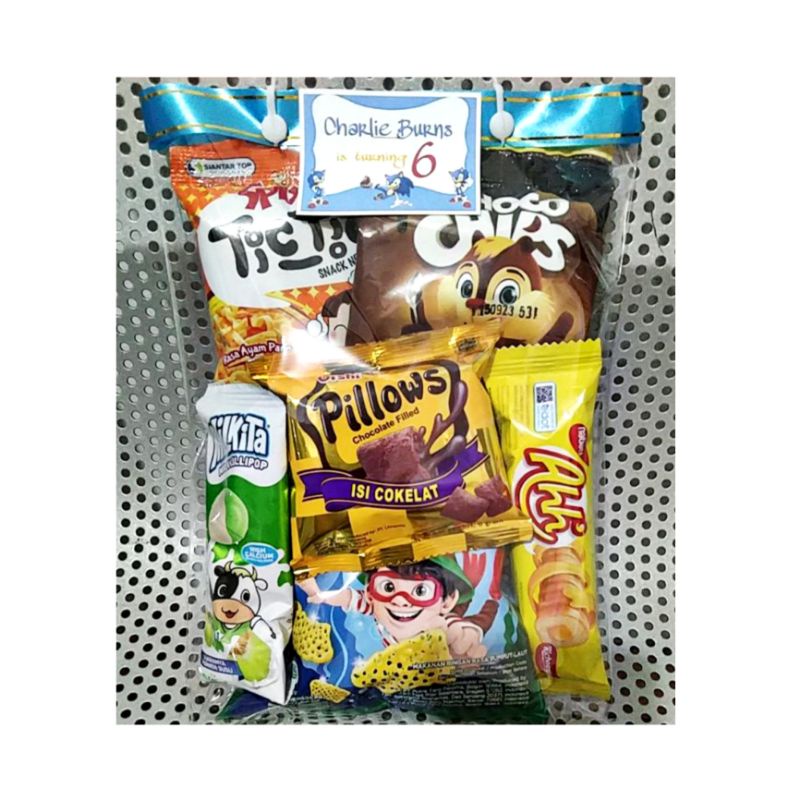 Jual Paket Snack Ulang Tahun Anak Bingkisan Ultah Hampers Ultah Anak