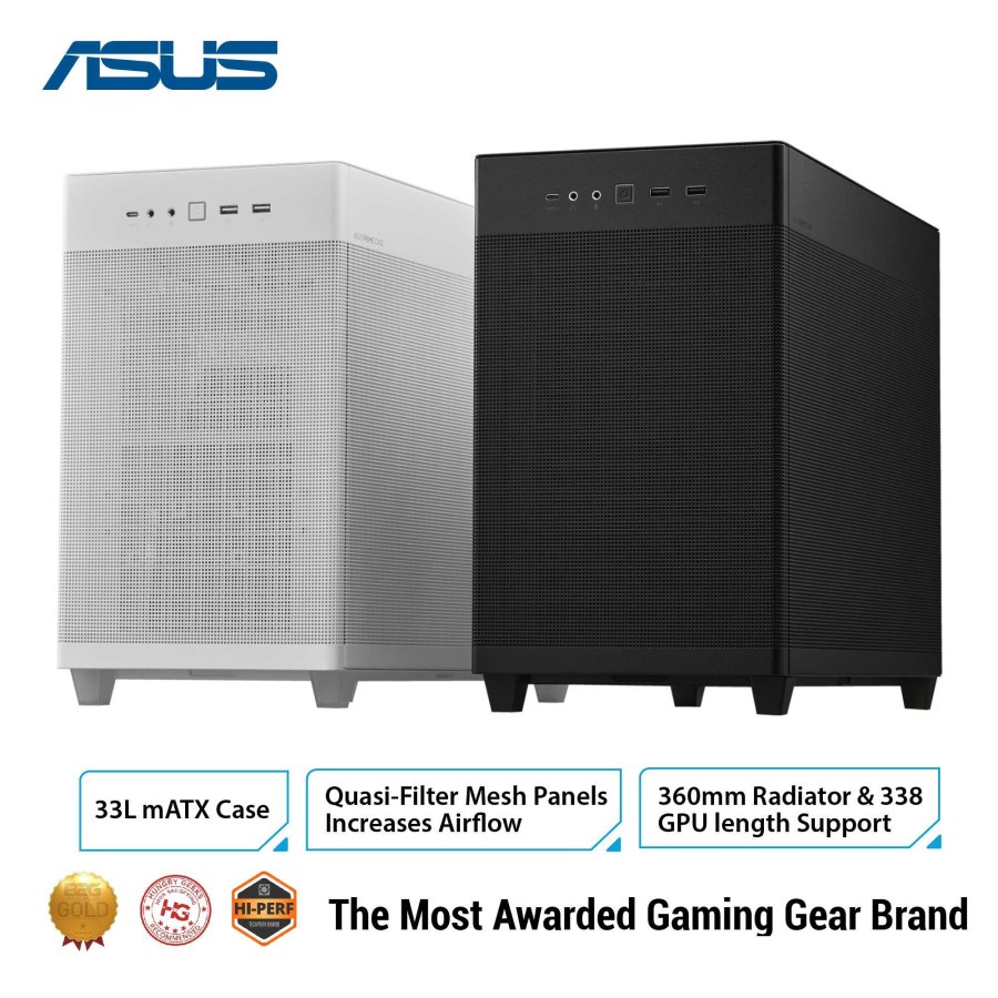 Gaming Case ASUS Prime AP201 | Micro ATX Casing