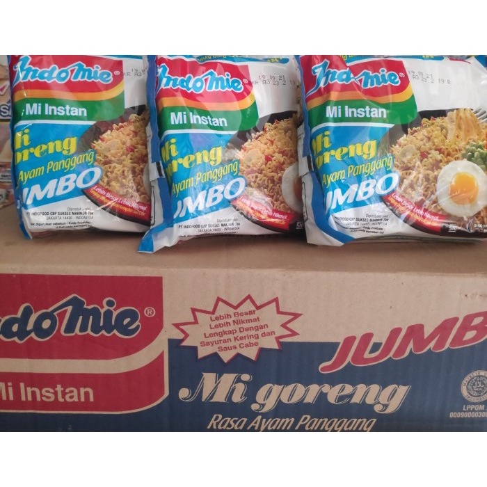 

Indomie Goreng Jumbo Rasa Ayam Panggang