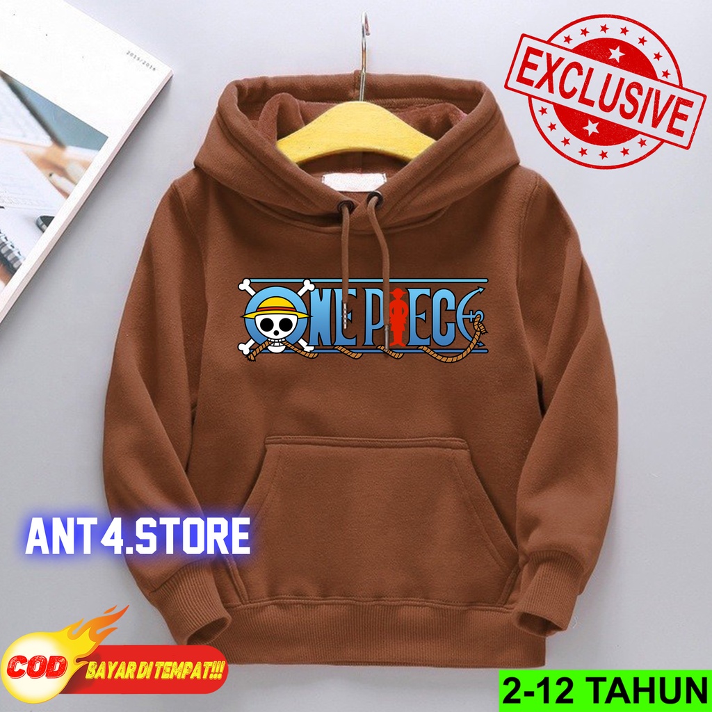 Hoodie Anak Laki Laki Perempuan / Hodie ANIME JEPANG  Anak Usia 2 3 4 5 6 7 8 9 10 11 12 Tahun / Jaket ONE PIECE Anak Cewek Cowok / Switer Distro Bisa Cod / Suiter Anak Terbaru / Sweeter Anak / Switer Anak