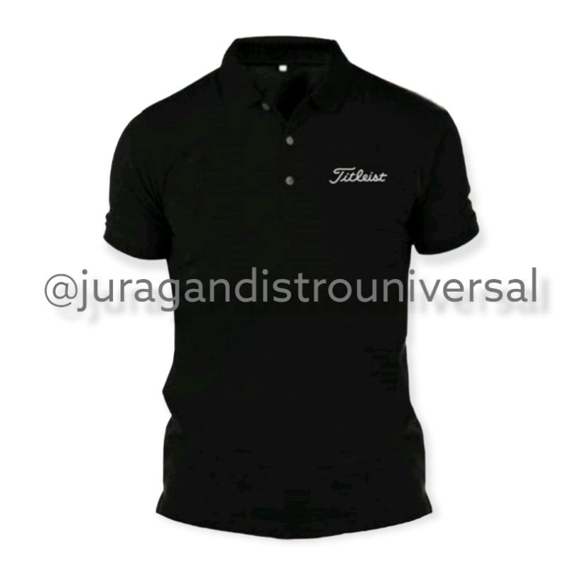 Polo shirt Tshirt Kaos Kerah Titleist Golf