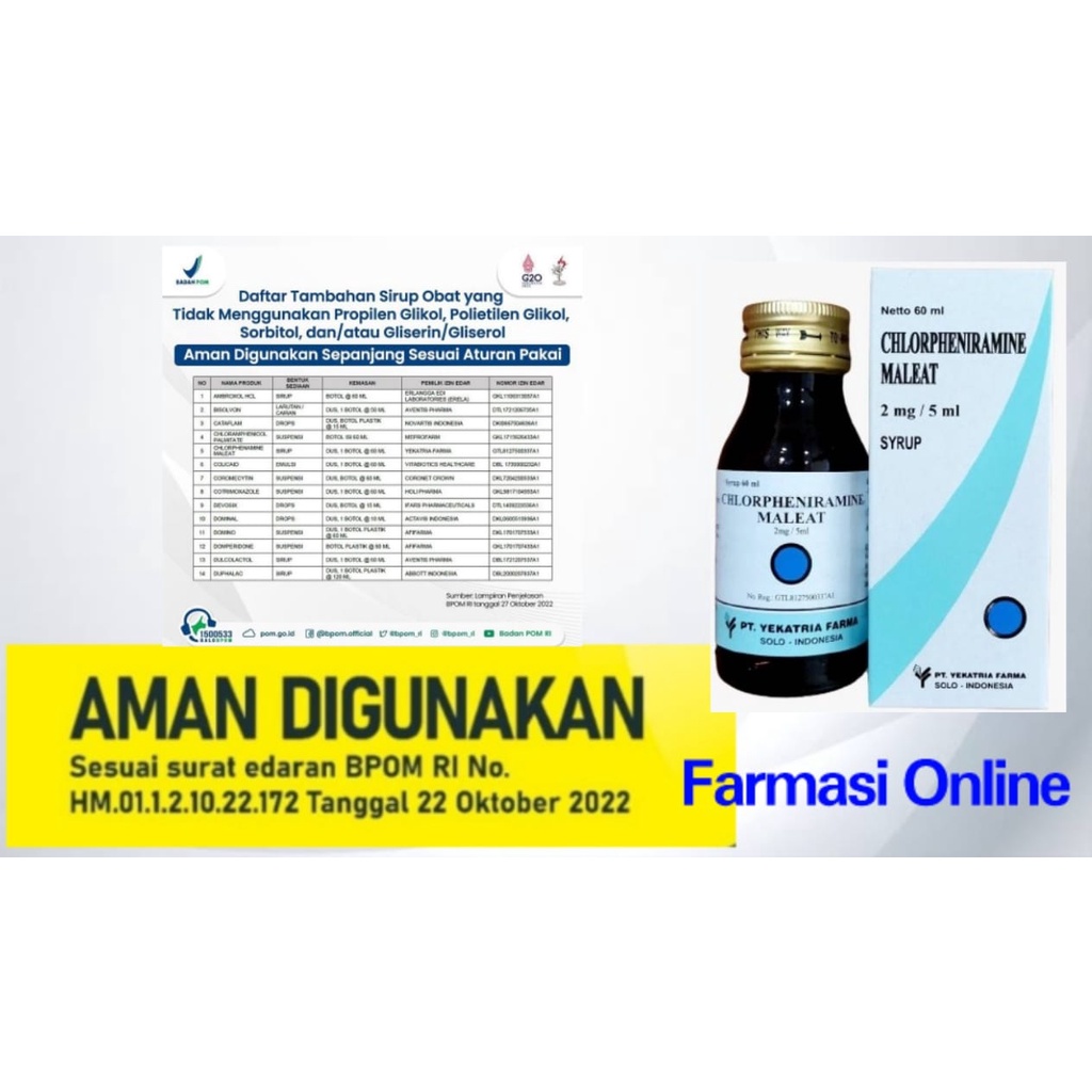 CTM Syrup Bayi & Anak 60 ml