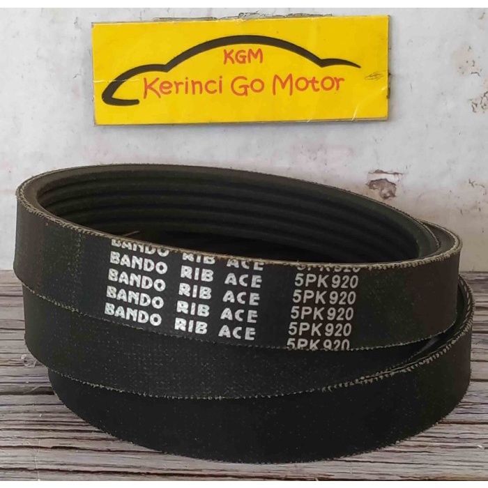 BANDO VAN BELT 5PK 920 RIB BELT TALI KIPAS 5PK-920 FAN BELT ALUR