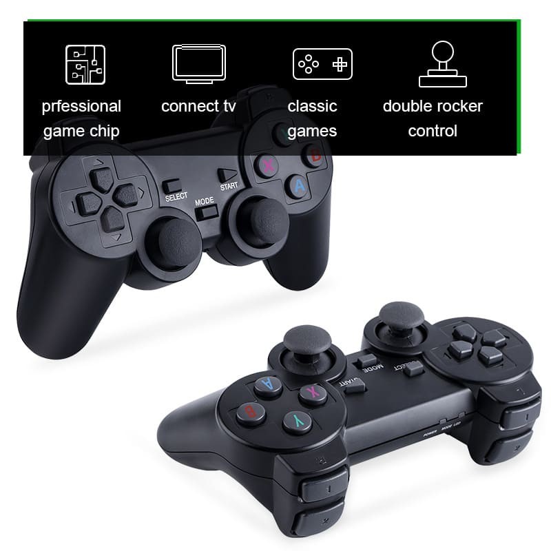 GAMEPAD 16 BIT MULTIMEDIA SEGA DINGDONG WIRELESS CONTROL GAMEPAD 24G(HDMI 4K ULTRA HD)