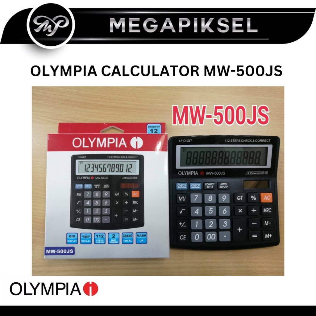 

OLYMPIA CALCULATOR MW-500JS - Kalkulator