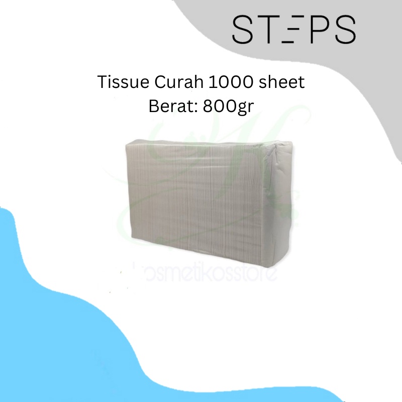 Tissue curah UTUH Tisu hajatan tisu prasmanan 1000's / tisu wajah curah isi 1000 lembar