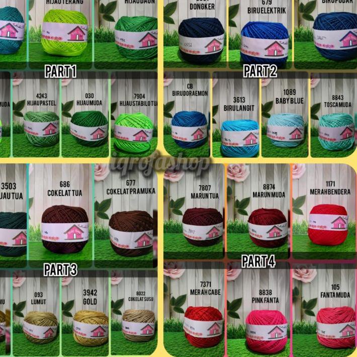 New Arival Benang Rajut Polyester Poly Rose Part 1 - 8