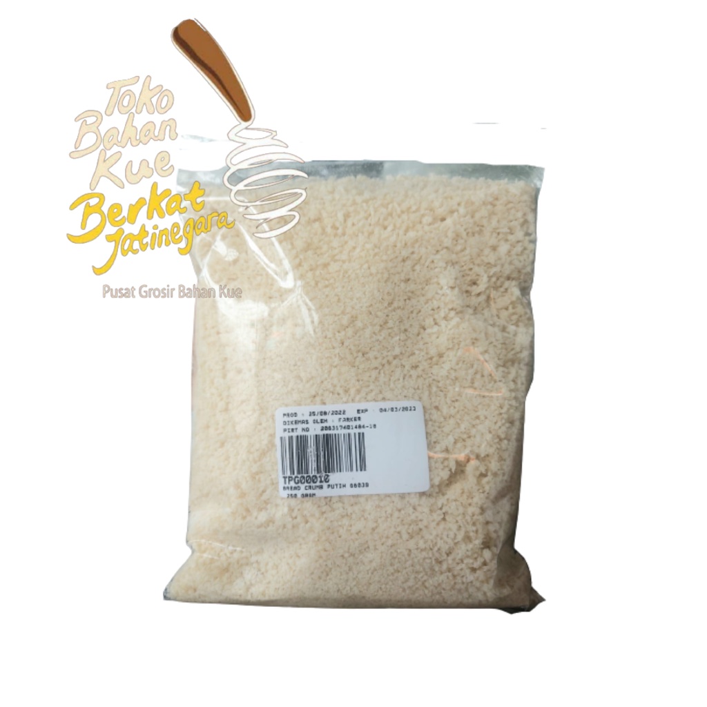 

BREAD CRUMB PUTIH 66039 PANKO REPACK 250 GR / TEPUNG ROTI / TEPUNG PANIR