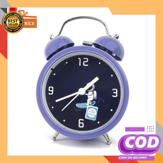 Sale Jam Alarm Weker / Beker Dekorasi Meja Belajar Anak / Defect Obral Surprice Jam Beker Kring Astr