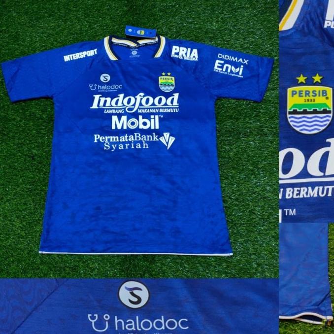 JERSEY KAOS BAJU BOLA PERSIB BANDUNG HOME BIRU 2021-2022 GRADE ORI BIG DESRF6846ED