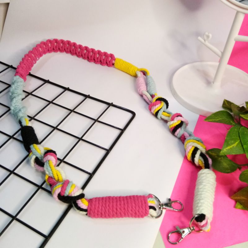 (PROMO) TALI TAS MACRAME/STRAP BAG MACRAME/CUSTOM/STRAP BAG UNIK/STRAP BAG MACRAME