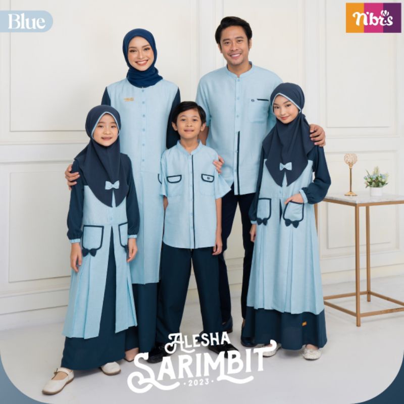 Sarimbit Nibras Terbaru 2023 Alesha Sarimbit Blue Terbaru 2023 Nibras Terbaru