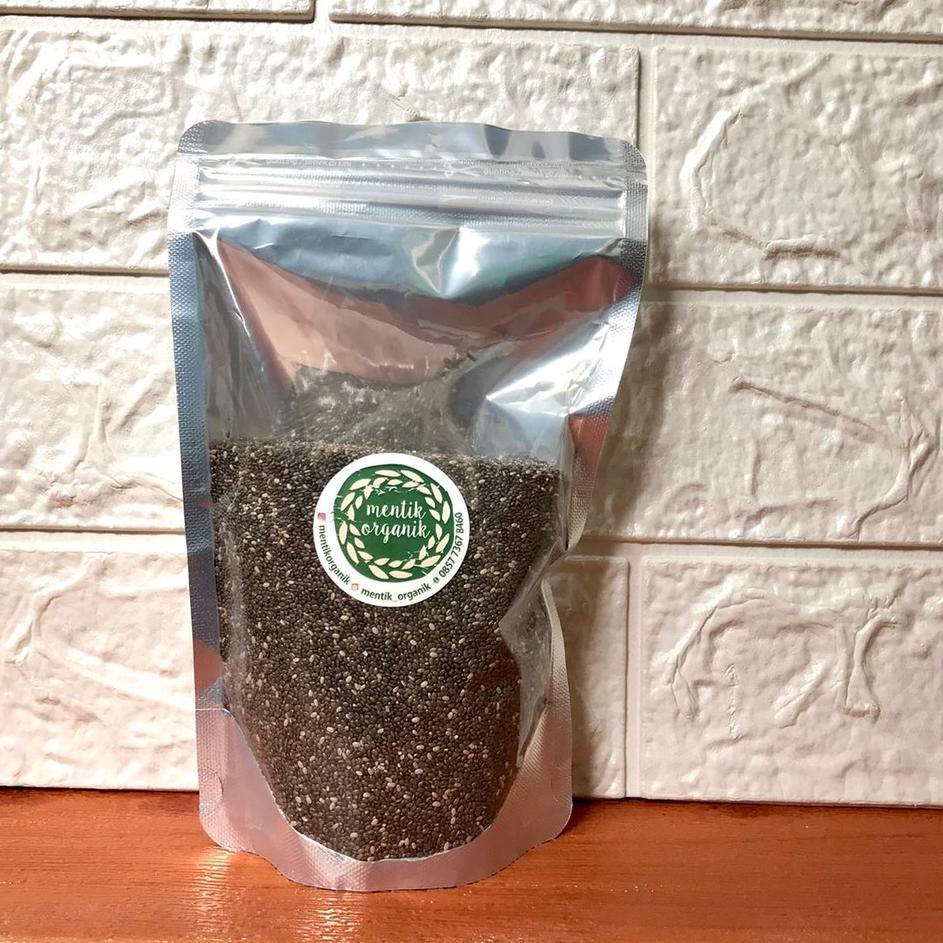 

Ready Stock--Organic Black Chia Seeds 500gr