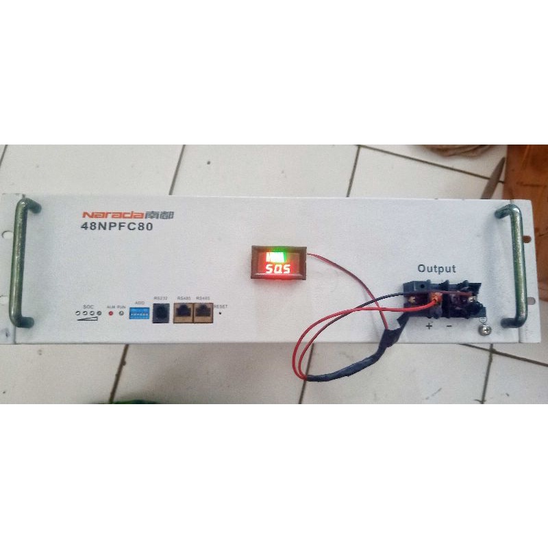 Box bok battery lifepo4 48v 100 ampere