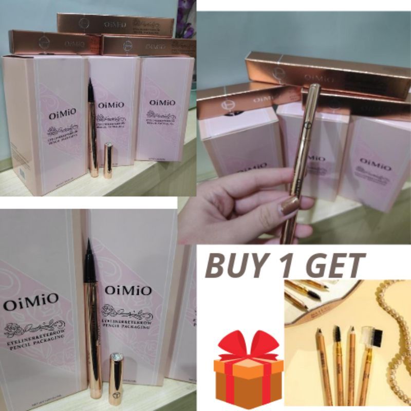 NEW!! OiMiO EYELINER PENCIL DIAMOND#BELI 1 GRATIS 1 PENSIL ALIS OIMIO