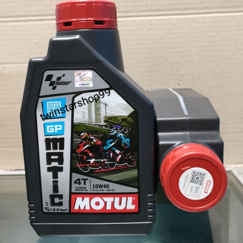 OLI MOTUL GP MATIC 1L 10W40 API SL JASO MB OLI MESIN MOTOR MOTUL GP 1 LITER 4T OLI MESIN MOTUL