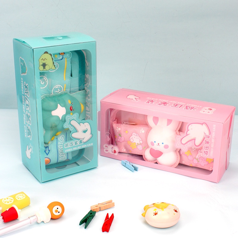 

Krp Kotak Pensil Canvas Anak 3D Squishy