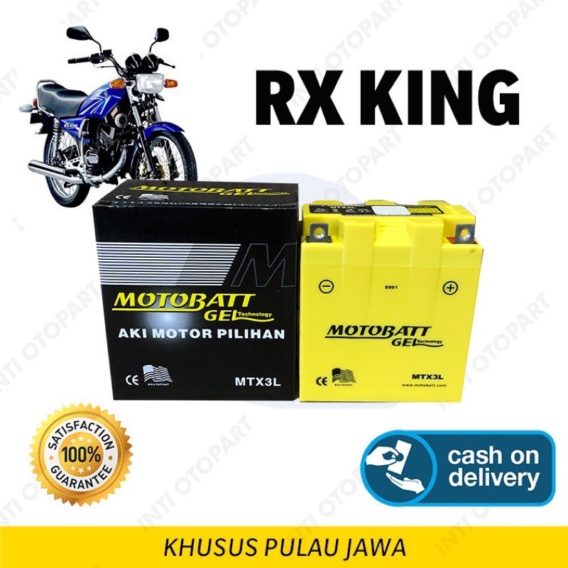 AKI KERING ACCU KERING MOTOBATT ORIGINAL FOR RX KING