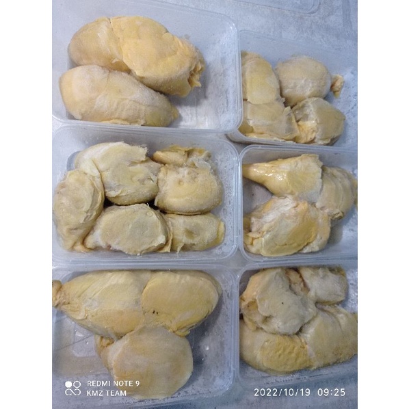Durian Montong Kupas Kemasan Box 900ml Pengiriman Khusus Kurir Instan Dari Lubuk Pakam