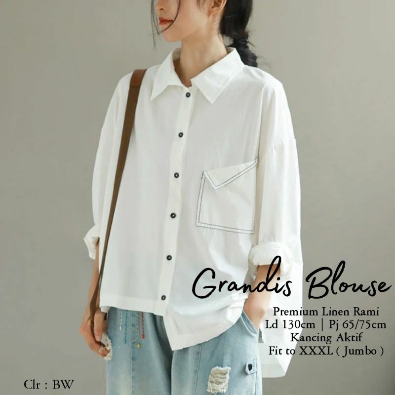 GRANDIS BLOUSE WANITA ATASAN ORIGINAL PRODUK TERBARU
