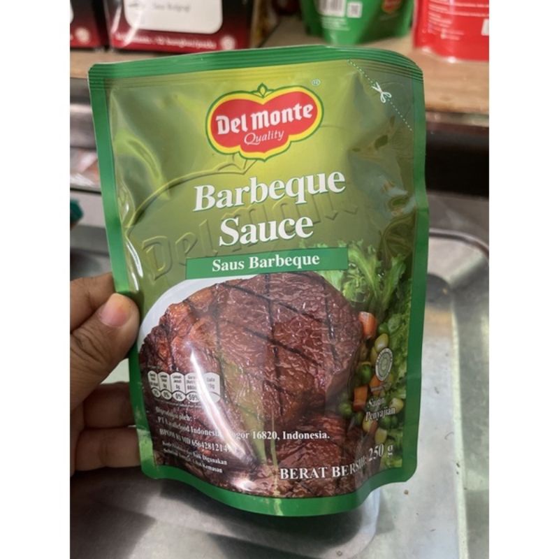 

saos bbq delmont 250grm