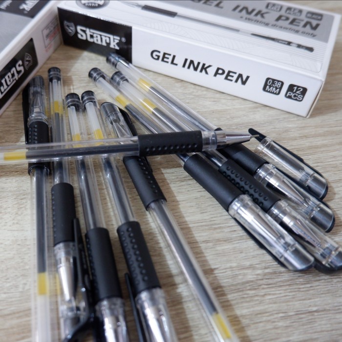 

Pulpen Gel Merk Star / Bolpoin Merk Star per pack isi 12 pcs