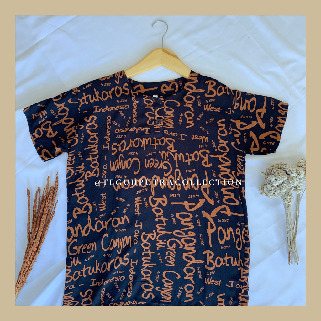 BAJU PANTAI AKSARA(PANGANDARAN)