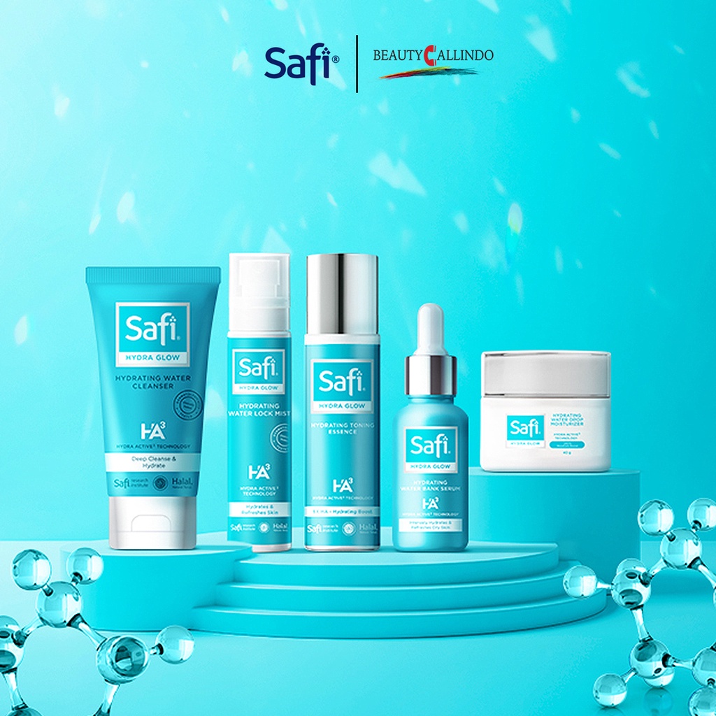 Safi Hydra Glow Cleanser - Toner Essence - Serum - Face Mist