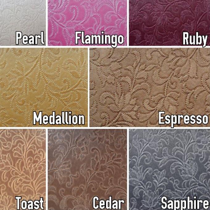 HOT Product Bahan Kain Oskar Kulit Sintetis Sofa / Jok / Kursi Motif Bunga - Linen grosir