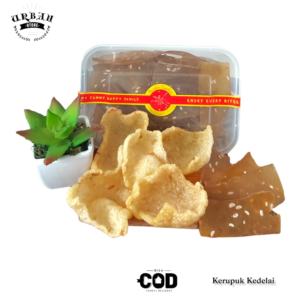 

Kemasan Souvenir - Kerupuk Mentah Krupuk Kedelai Krupuk Tempe / Premium