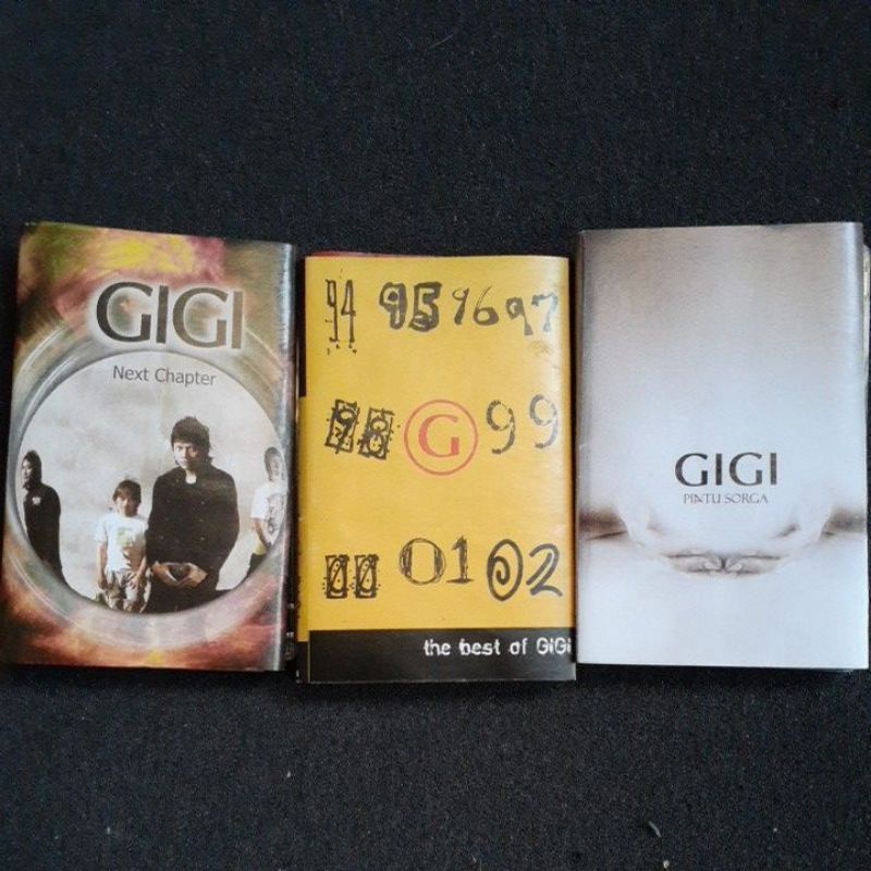 kaset Gigi paket 3 album