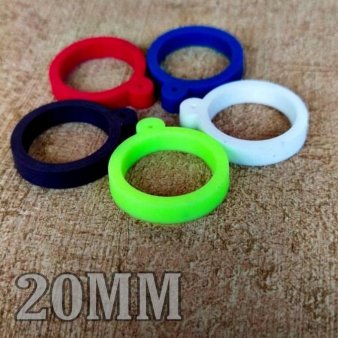 

Open DS] Karet lanyard 20mm (black) karet gantungan lanyard